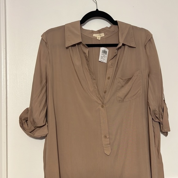 Windsor Taupe On The Move Hi-Lo Tunic Dress - Picture 4 of 9